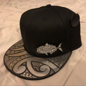 Island silver crowns Hat made in Hawaii limited